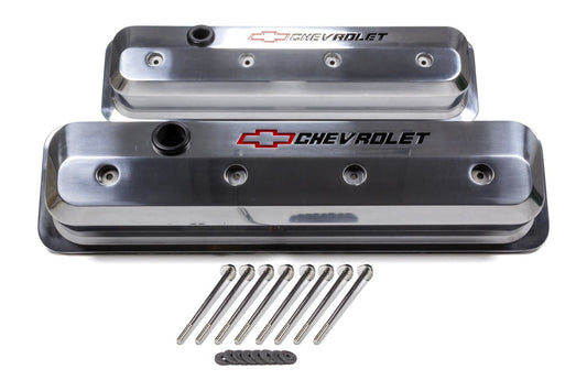 Proform  SBC Valve Cover Slant Edge Polished   PFM141-843