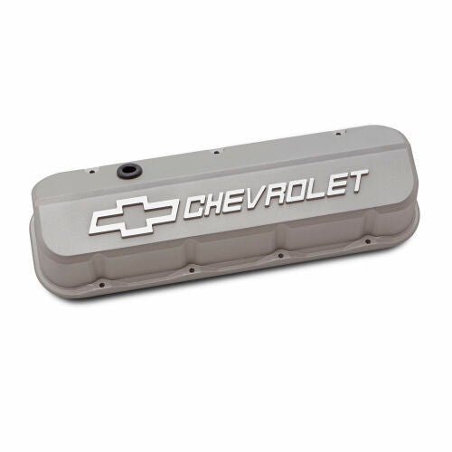 Proform Slant Edge Valve Covers BBC Cast Gray Crinkle MPN PFM141-872 For Chevrolet, Chevy