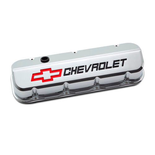 Proform  Slant Edge Valve Covers BBC Chrome   PFM141-877