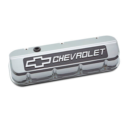 Proform Slant Edge Valve Covers BBC Chrome MPN PFM141-879 For Chevrolet, Chevy