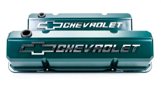 Proform SBC Slant Edge V/C's - Die Cast - Green MPN PFM141-933 For Chevrolet, Chevy