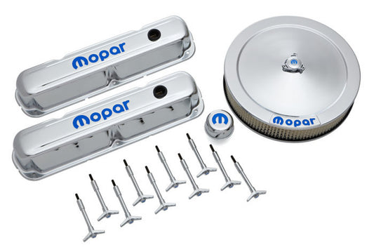 Proform  Engine Dress-Up Kit Chro me w/Blue MOPAR   PFM440-900