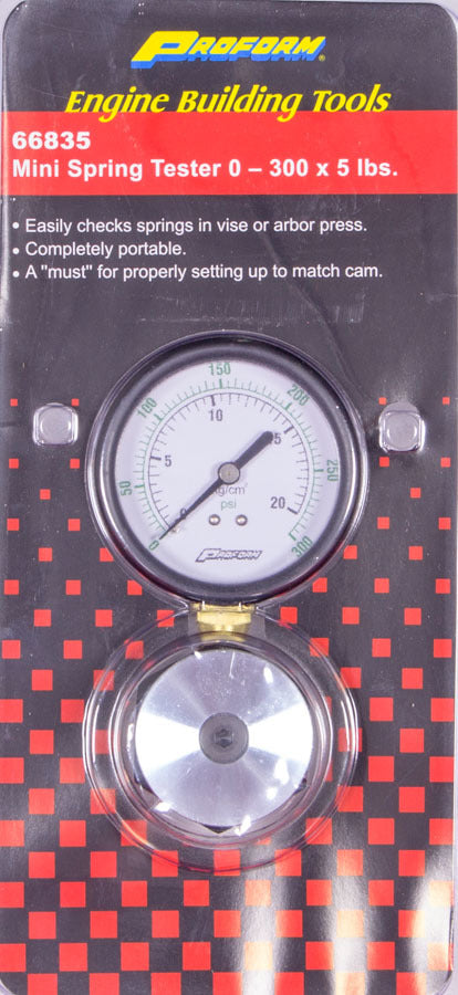 Proform Mini Valve Spring Tester - 0-300lbs. MPN PFM66835