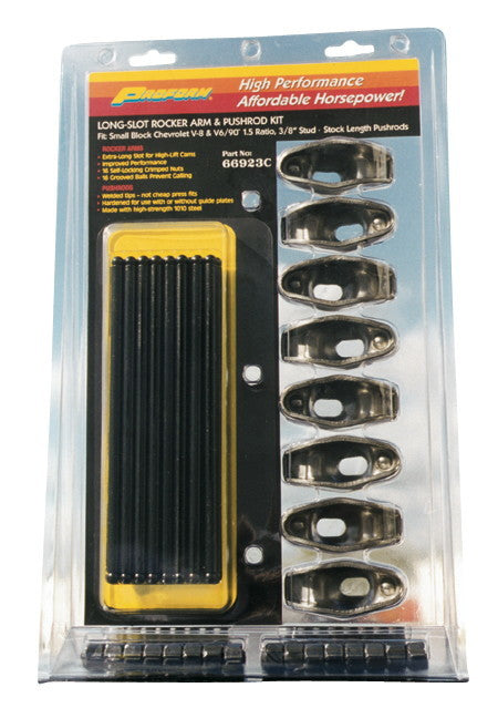 Proform  SBC Rocker Arm/Pushrod Kit-1.5 Ratio-3/8in Stud   PFM66923C