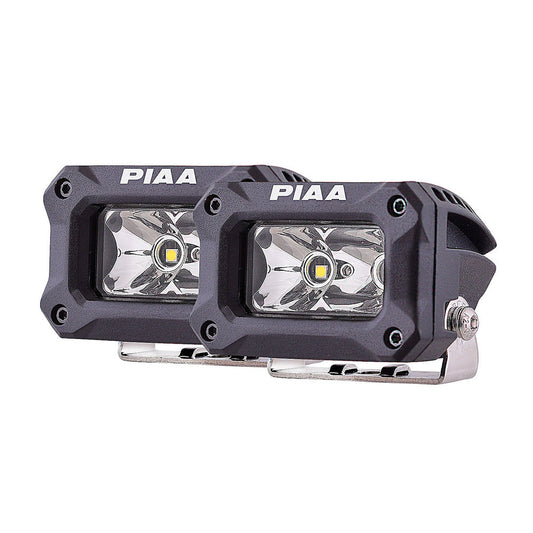 PIAA  2000 Series 2in LED Ligh ts Flood Beam Pattern  PIA25-02303