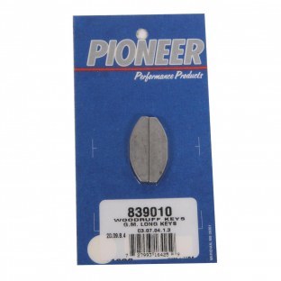 PIONEER  Crankshaft Woodruff Keys 2pk .188 x 1.375 Long   PIO839010