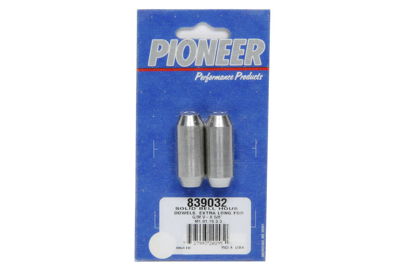 Pioneer Dowel Pin Kit - Extra Long - Chevy V8 Engines MPN PIO839032 For GM
