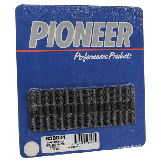 Pioneer HP Rocker Arm Stud Kit 7/16-14 base to 3/8-24 MPN PIO850001 For Chevy