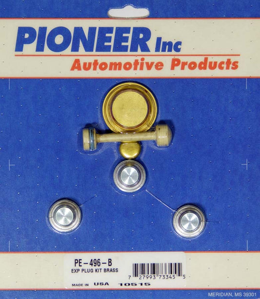 PIONEER  Chevy LS Freeze Plug Kit Brass   PIOPE-496-B