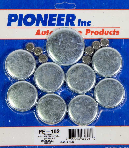 Pioneer 454 Chevy Freeze Plug Kit MPN PIOPE102 For Chevy