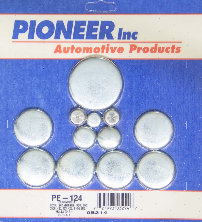 Pioneer 350 Olds Freeze Plug Kit MPN PIOPE124 For Oldsmobile