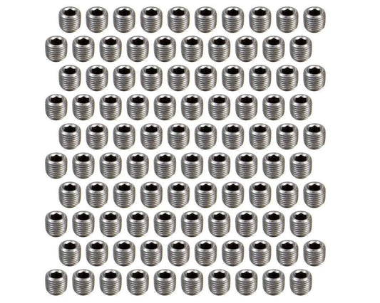 Pioneer Pipe Plugs - (100) 1/4 NPT - Hex Head MPN PIOPP-507-100