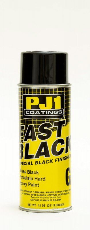 PJ1 PRODUCTS  Gloss Black Epoxy Paint 250degF 11oz   PJ116-GLS