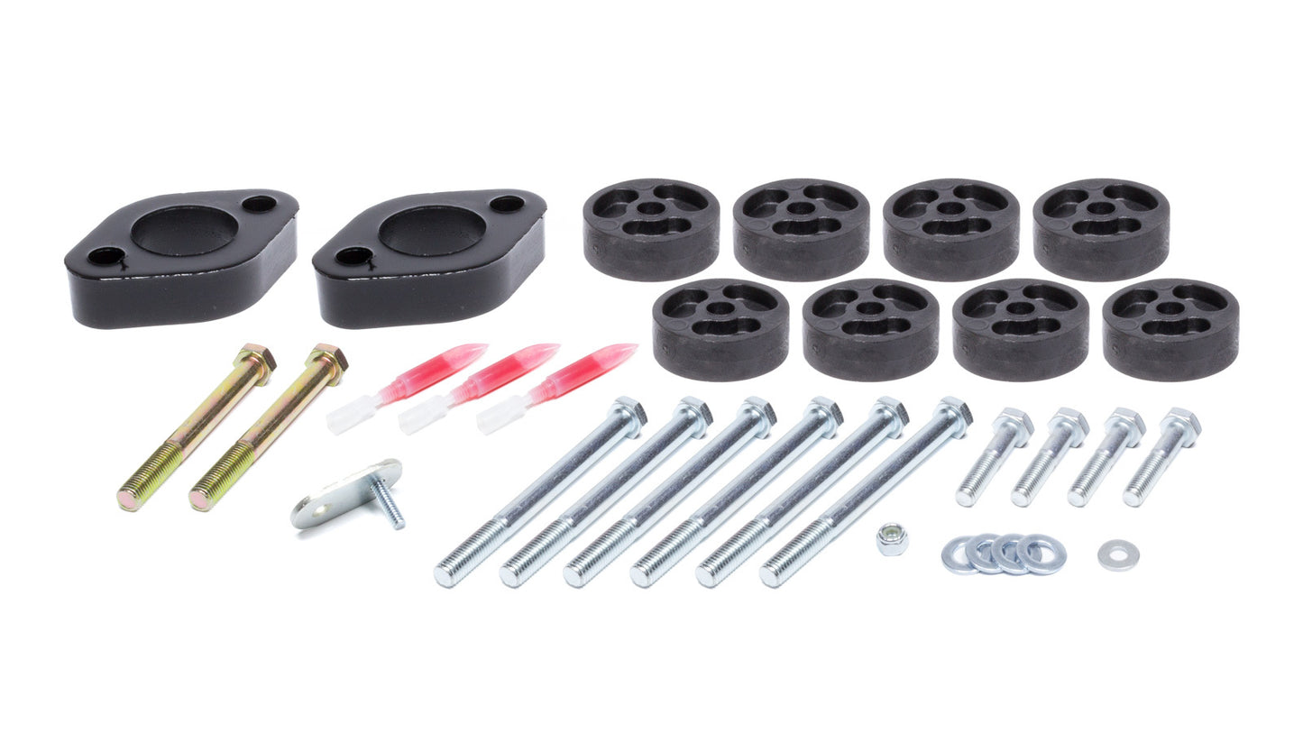 PERFORMANCE ACCESSORIES  12-   Jeep Wrangler JK/JKU 1in Body Lift Kit  PRFPA993