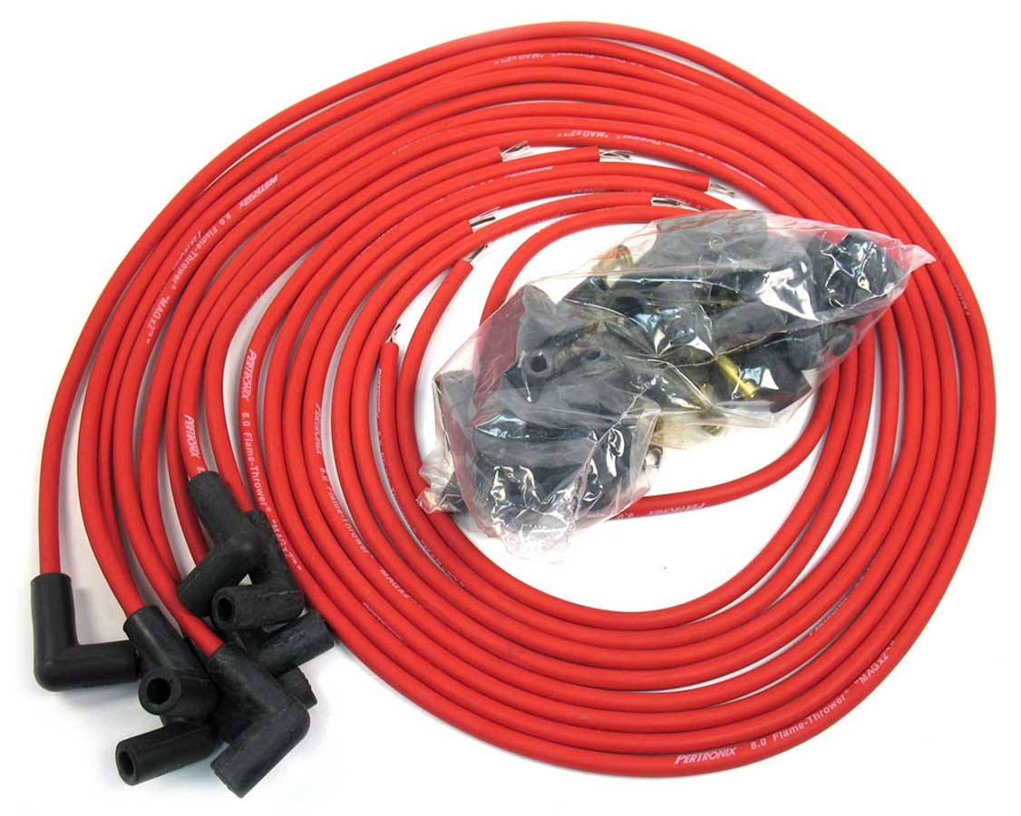 PERTRONIX IGNITION  8MM Universal Wire Set - Red   PRT808490