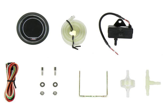 PROSPORT GAUGES  Gauge EVO Boost w/Sender White / Green   PSG216EVOWGBO.PSI