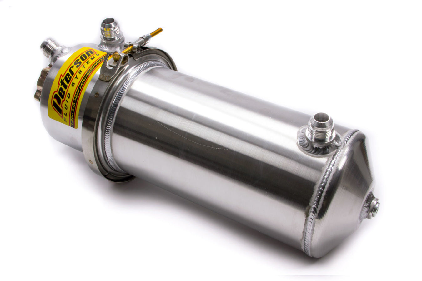 Peterson Fluid Dry Sump Tank 1.5 Gal -12an Male Fittings MPN PTR08-0023