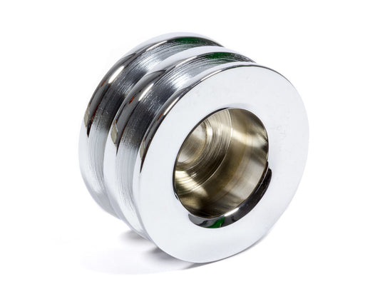 Powermaster Pulley 2V Chrome 2 5/8in OD MPN PWM112