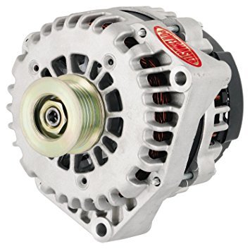 Powermaster  220amp Alternator GM AD 244 Style Natural Finish   PWM48237