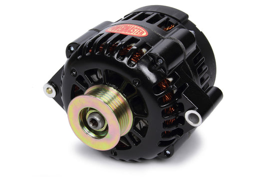 Powermaster  165amp Alternator GM AD 230 Style w/Black Finish   PWM58414