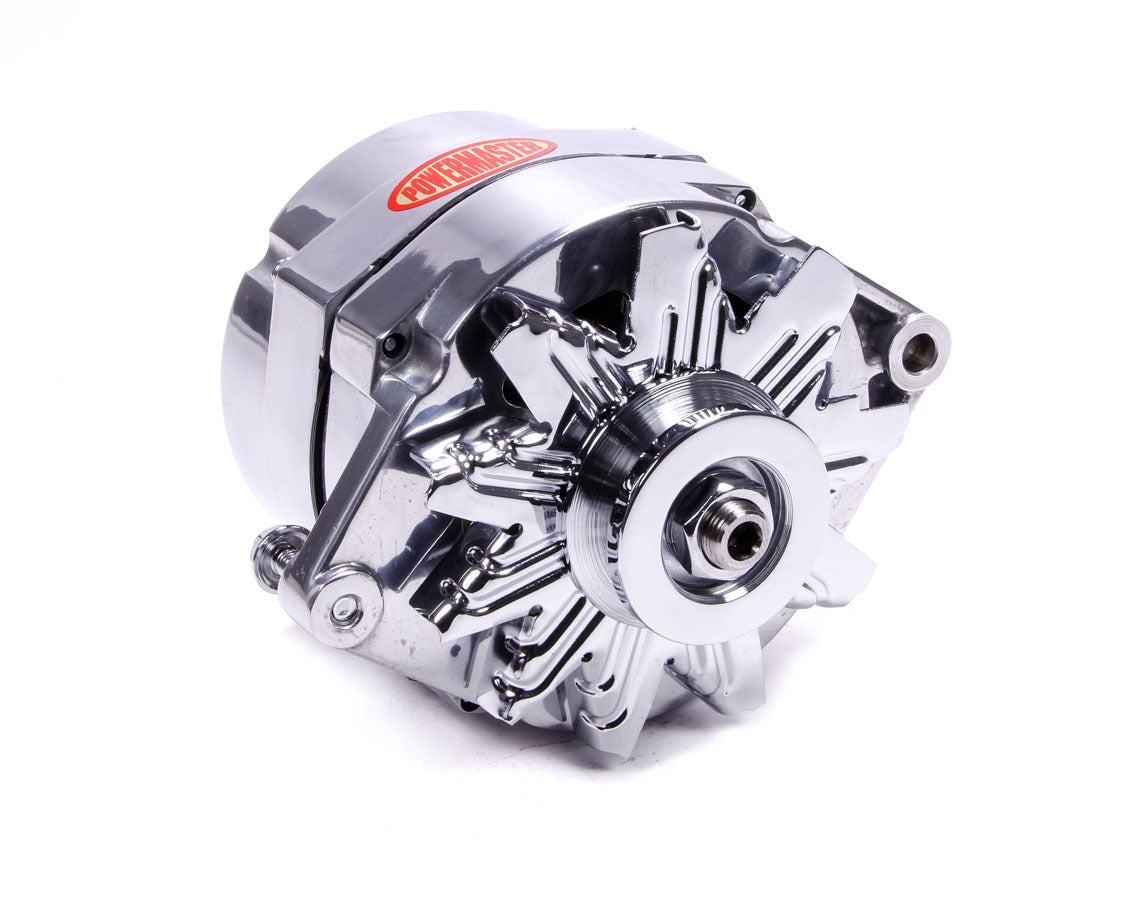 Powermaster  Polished Delco 150amp Alternator 1 Wire   PWM67293