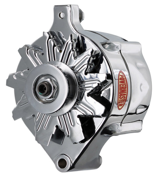 Powermaster  Alternator Ford 100A Upgrade w/1V Pulley Chrm   PWM8-37101