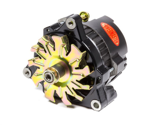 Powermaster  100 Amp Delco Alternator Black   PWM8072