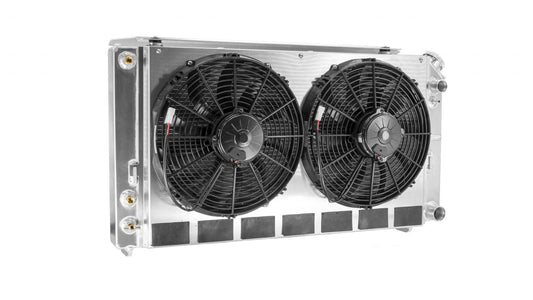 Pwr North America Radiator 68-72 Chevelle LS Double Pass MPN PWR15-10221 For GM LS-Series, A-Body 1968-72