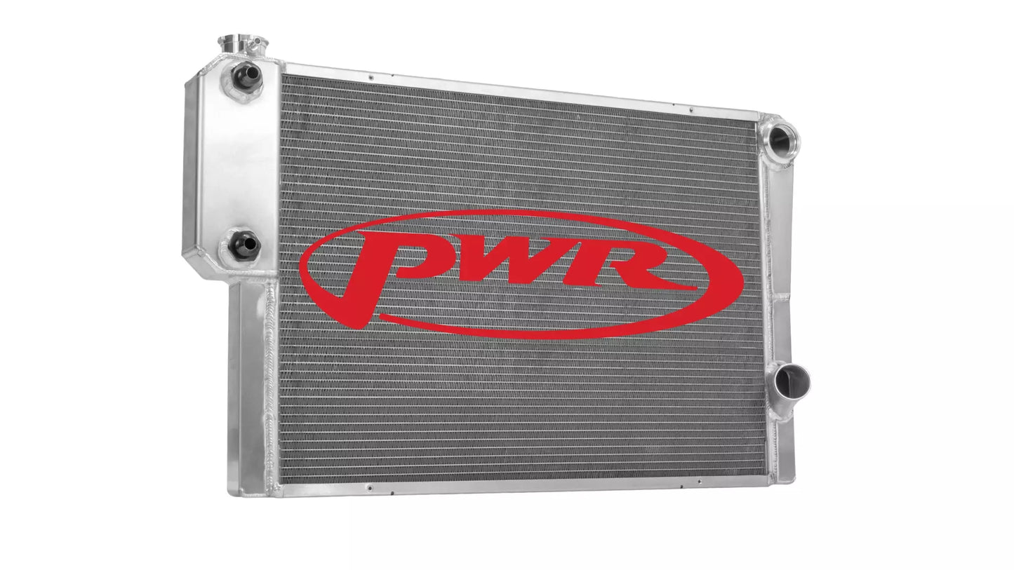 PWR NORTH AMERICA  Radiator 19 x 30 Double Pass w/Exchanger Open  PWR905-30191