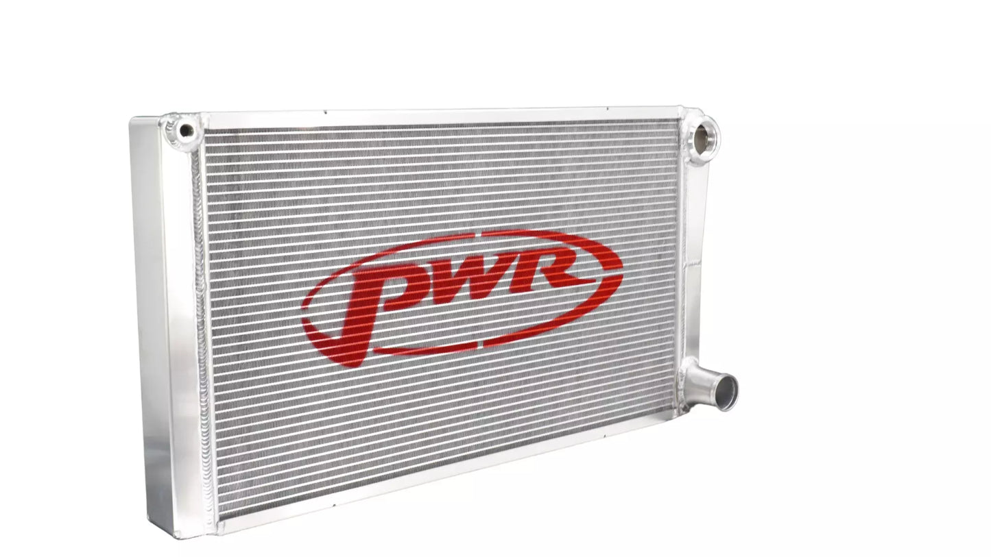 Pwr North America Radiator Chevy 15x27.5 Double Pass No Filler MPN PWR926-15288