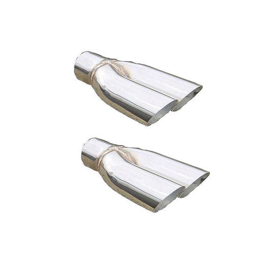Pypes Performance Exhaust 70-71 Pontiac GTO 2.5in Exhaust Splitters Pair MPN PYPEVT19 GTO