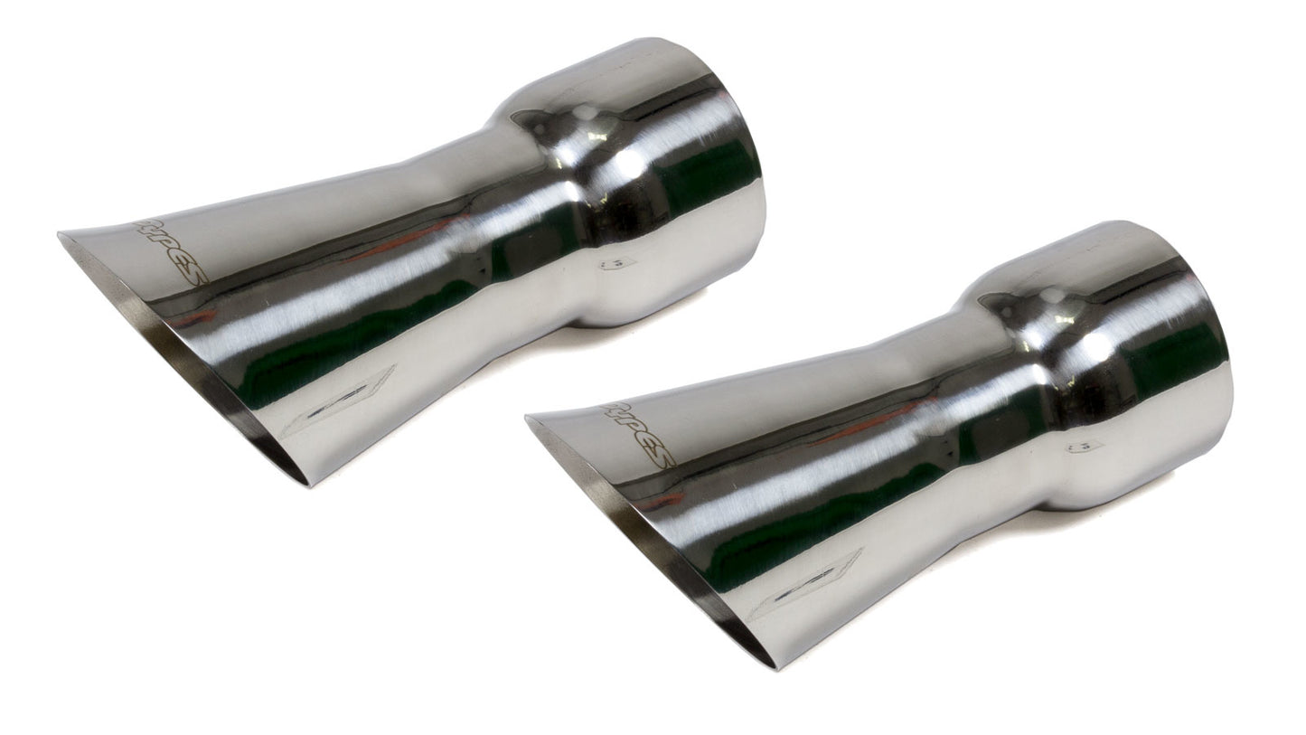 PYPES PERFORMANCE EXHAUST  68-72 3in Olds 442 Tips Pair -PYPEVT35