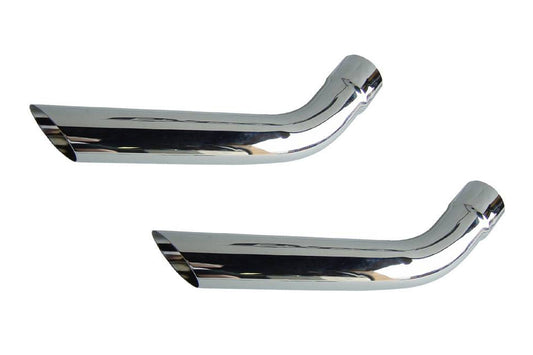 PYPES PERFORMANCE EXHAUST  Exhaust Tips Slip Fit 2.5in Pair (Short) -PYPEVT59