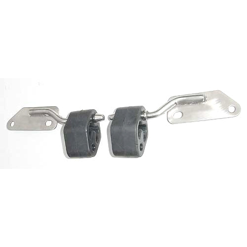 PYPES PERFORMANCE EXHAUST  Mustang Muffler Hangers Stainless Steel (PR) -PYPMHV6