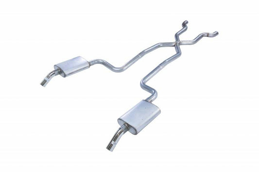 PYPES PERFORMANCE EXHAUST  74-81 Corvette C3 Crossm ember Back Exhaust 2.5in -PYPSCC10T