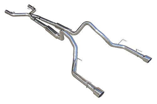 Pypes Performance Exhaust 05-10 Mustang 4.0L 2.5in Cat Back Exhaust System MPN PYPSFM69 For Ford Mustang, V6 2005-10