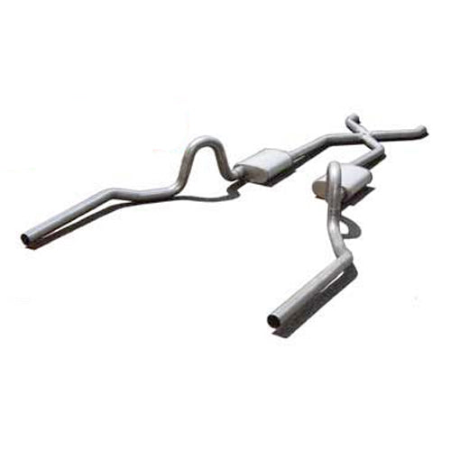 PYPES PERFORMANCE EXHAUST  64-72 A-Body 2.5in Exhaust System w/X-Pipe -PYPSGA10S