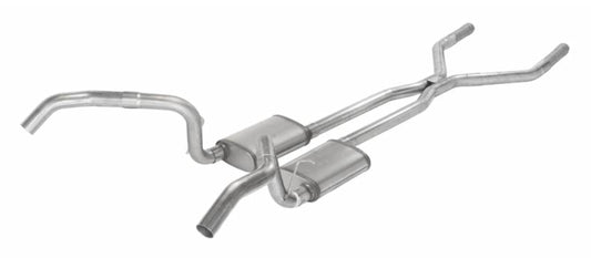 PYPES PERFORMANCE EXHAUST  67-69 F-Body 2.5in H-Bom b w/H-Pipe Street Pro -PYPSGF42S