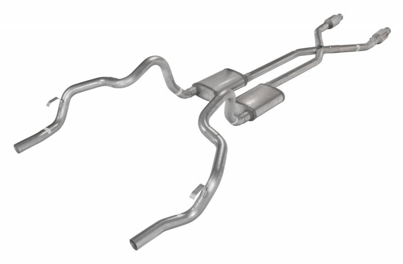 PYPES PERFORMANCE EXHAUST  75-81 F-Body Crossmember Back Exhaust w/X-Pipe -PYPSGF911SE