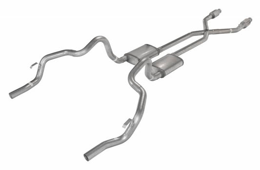 PYPES PERFORMANCE EXHAUST  75-81 F-Body Crossmember Back Exhaust w/X-Pipe -PYPSGF911SE
