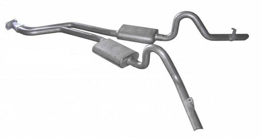Pypes Performance Exhaust 78-88 GM G-Body Cat Back Exhaust w/Race Pro Muffl MPN PYPSGG51R For GM G-Body 1978-88