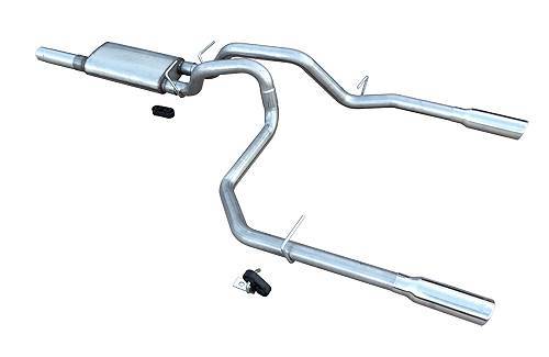 Pypes Performance Exhaust 10-17 GM P/U 1500 5.3L Cat Back Exhaust Kit MPN PYPSGT29V For GM Fullsize Truck LS-Series 2010-19