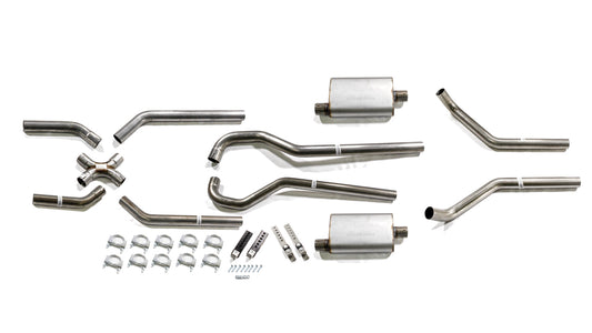 PYPES PERFORMANCE EXHAUST  67-81 GM P/U C10 Crossmember Back Exhaust -PYPSGT79S