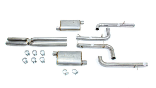 Pypes Performance Exhaust 11- Charger V6 Cat Back Exhaust System MPN PYPSMC26S For Dodge V6 2011-14