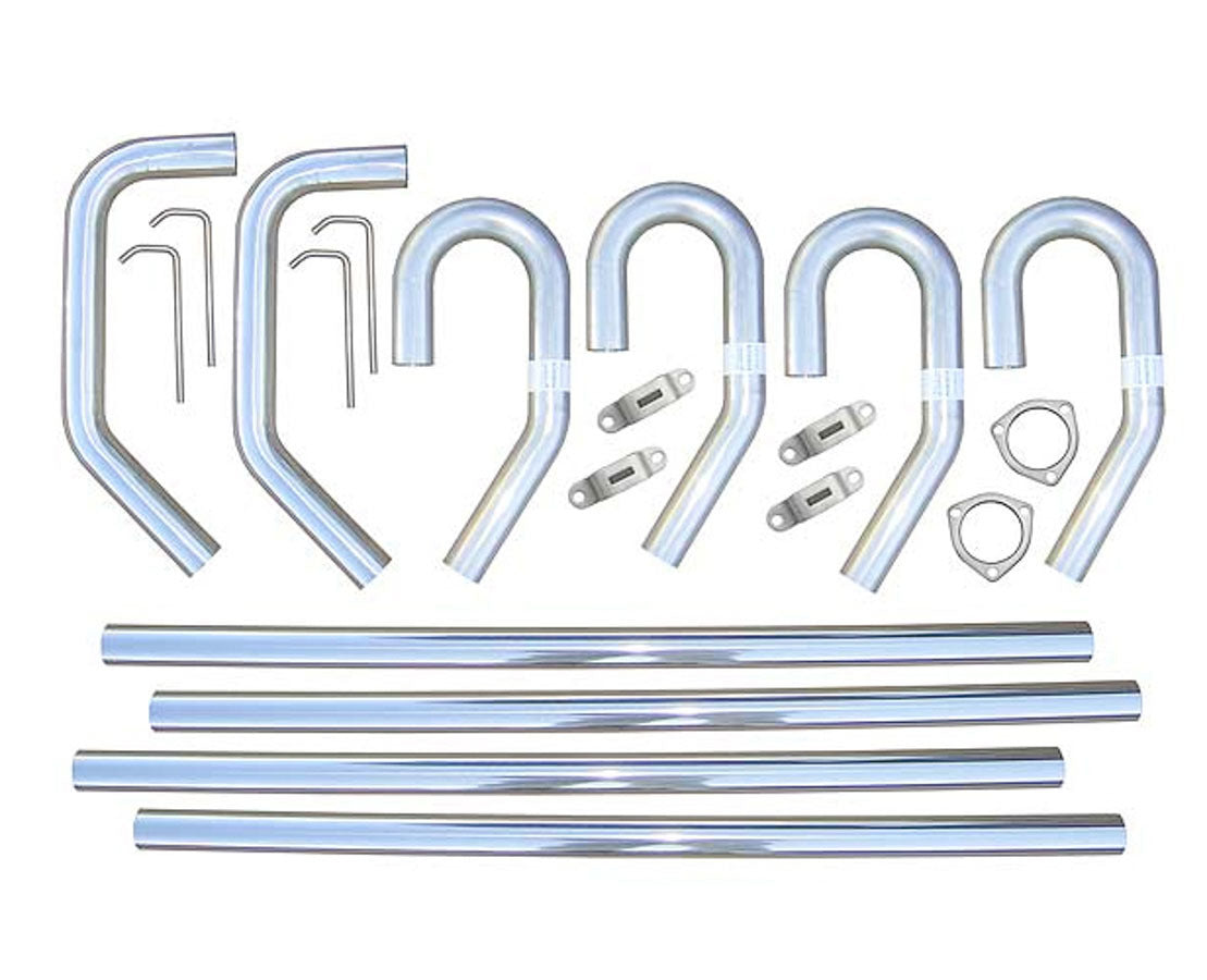PYPES PERFORMANCE EXHAUST  SS Builders Kit 3in Exhaust w/o X-Pipe -PYPSVV13