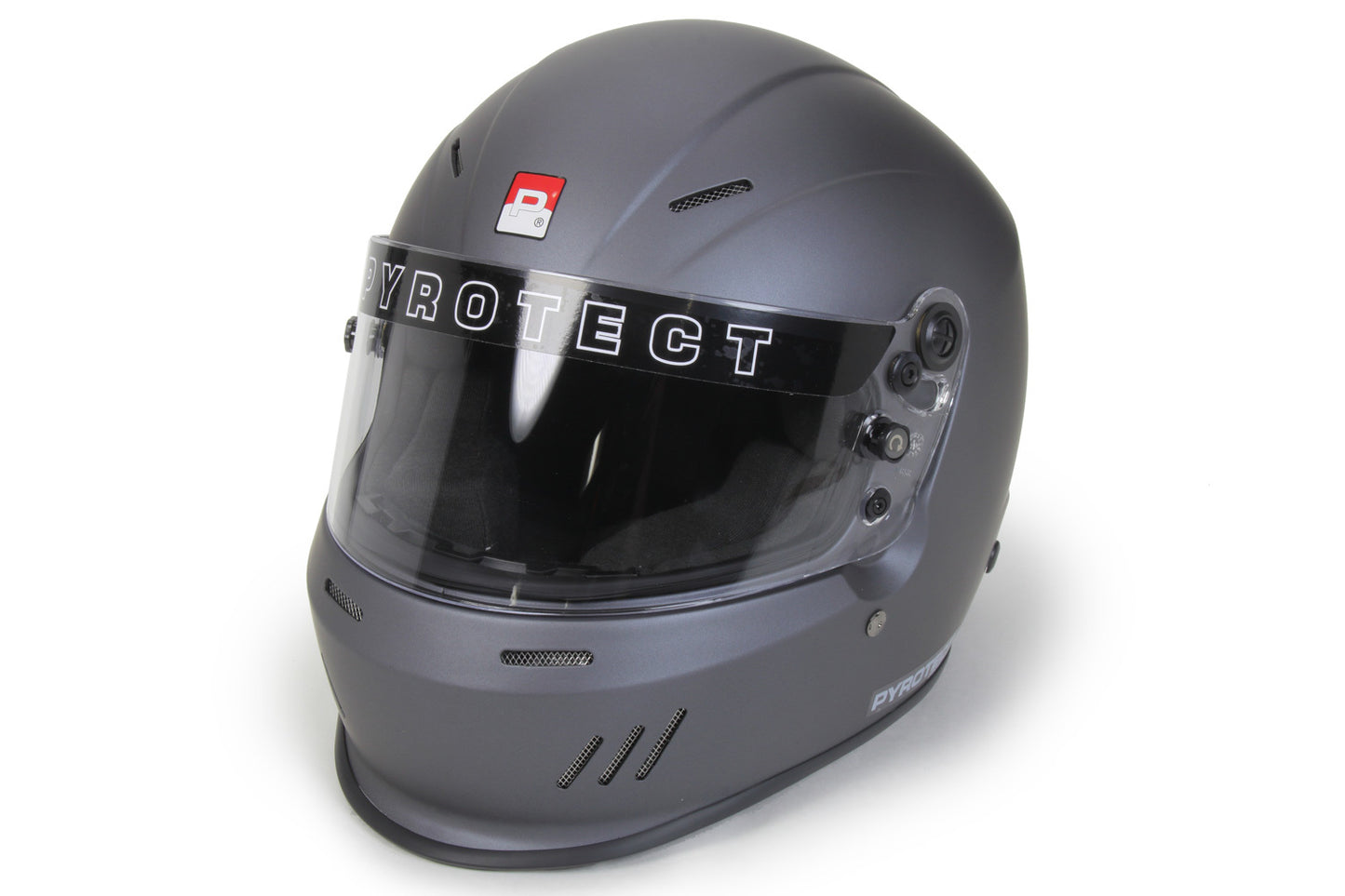 Pyrotect Helmet Ultra Medium Flat Grey Duckbill SA2020 MPN PYRHG613320