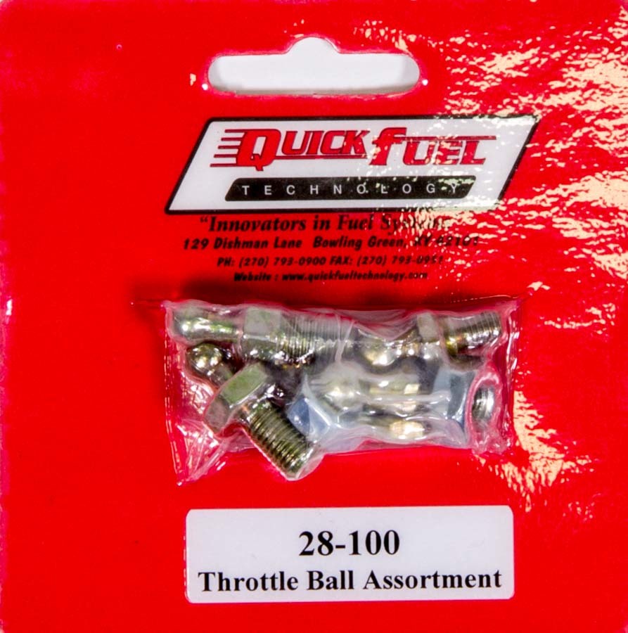 QUICK FUEL TECHNOLOGY  Throttle Ball Assortment    QFT28-100