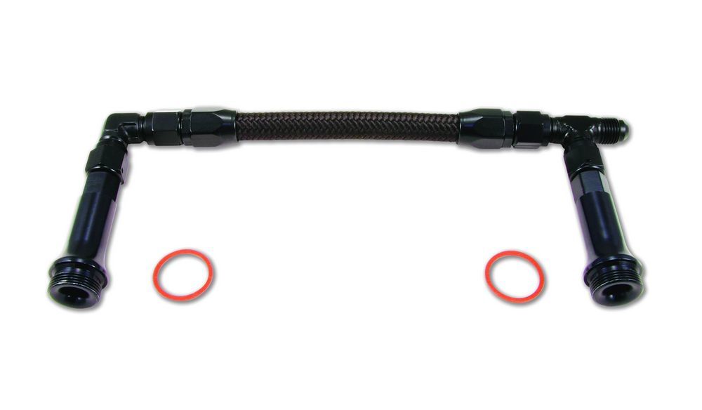Quick Fuel Technology Dual Feed Fuel Line Kit - 4150 -6an MPN QFT34-4150-6