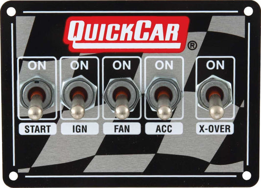 QUICKCAR RACING PRODUCTS  Ign panel Dirt Dual with 3 Wheel Brake  QRP50-1713