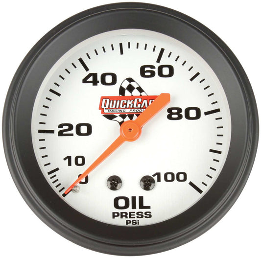 Quickcar Racing Products Oil Pressure Gauge 2-5/8in MPN QRP611-6003